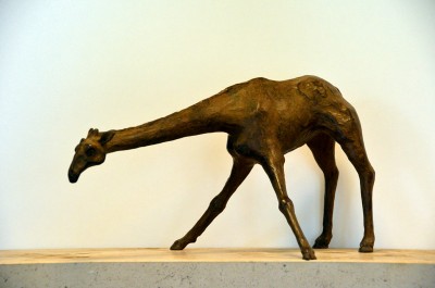 Brons sculptuur van Hans Grootswagers, Un cuello sobresaliente